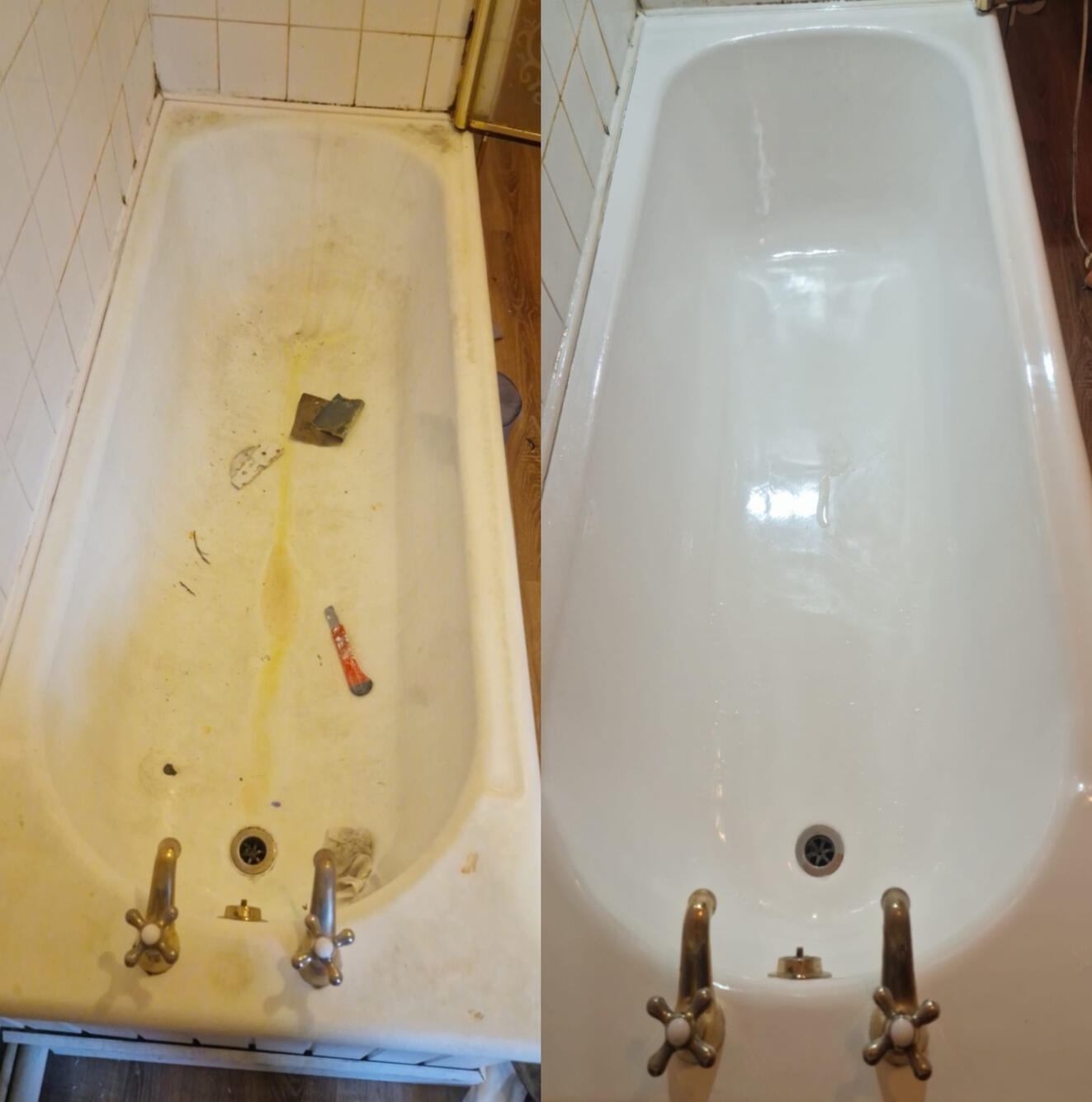 FARMERS BATH RE-ENAMELLED Steel bath resurfaced IN Tile Hill, Coventry