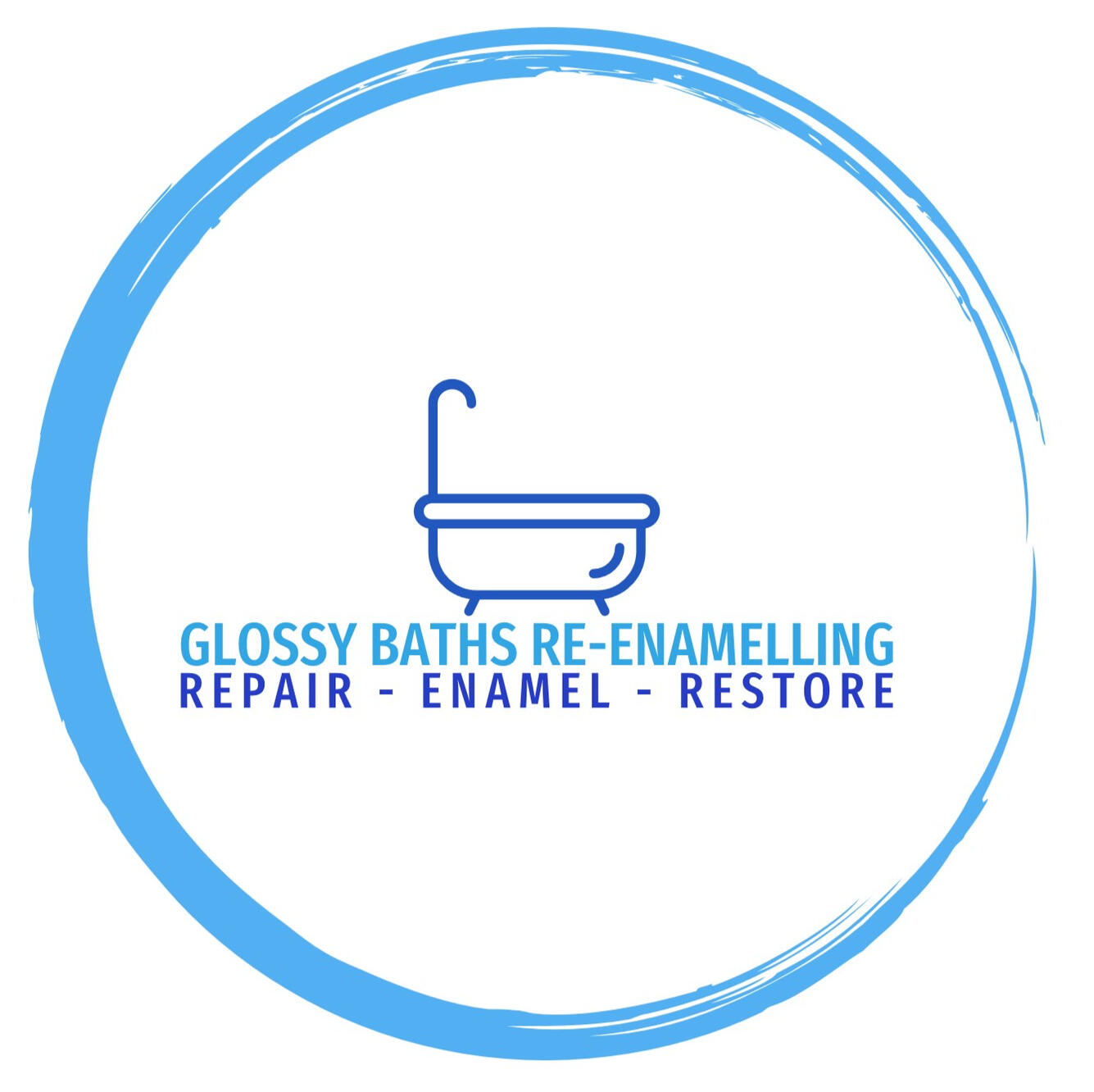 Glossy Baths Re-enamelling logo Glossy Baths Re-enamelling logo - Worcester